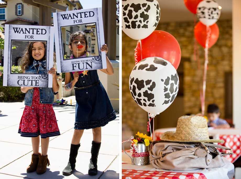 Photo Booth - what a fun idea for childrens birthday party