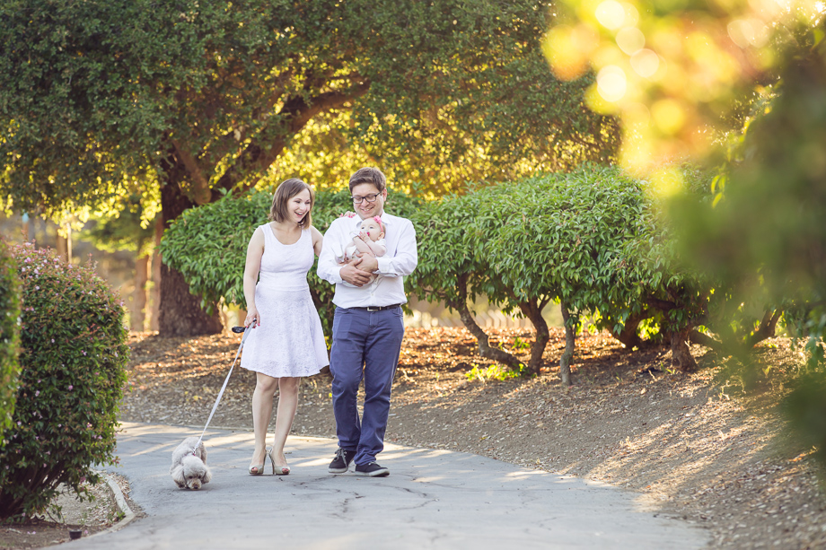 Baby girl chews on her shoes