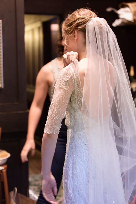 Stunning gown from the back