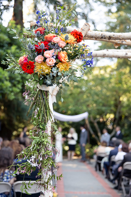 Ceremony floral at OAC