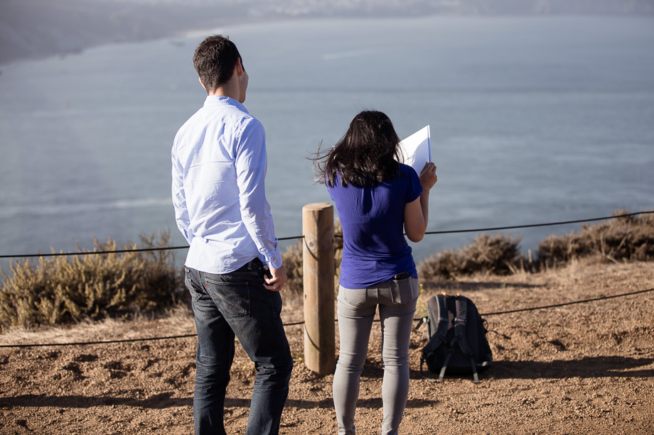 When Jiahui is going through the photo book, Tommy is ready to get the ring out of his pocket