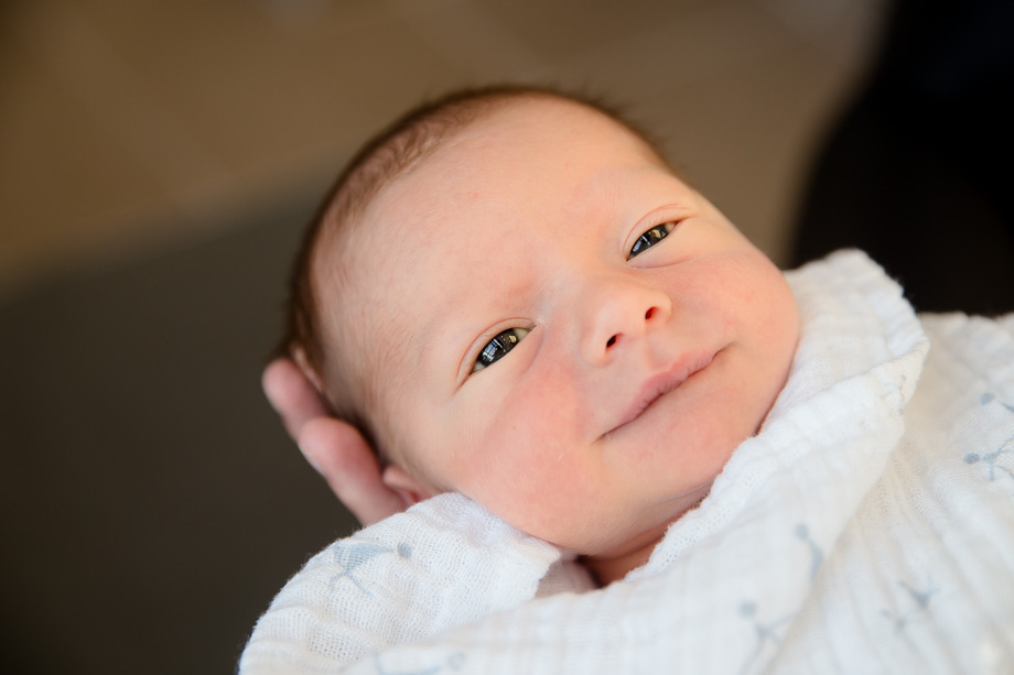 close up headshot of baby