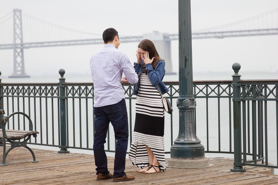 Elisse was overwhelmed with happiness and excitement