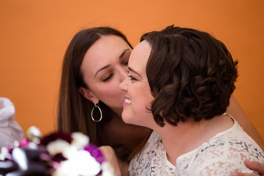 Blessing at the reception