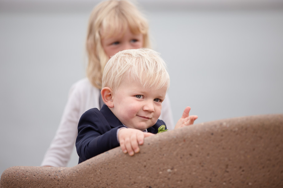 Cutest little ring bearer!