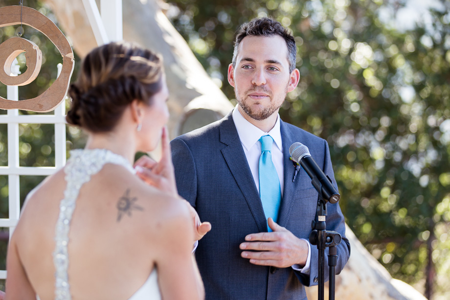 Fun couple at a fun ceremony