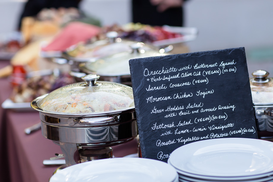 Buffet line at the New Alamaden Quicksilver Mining Museum