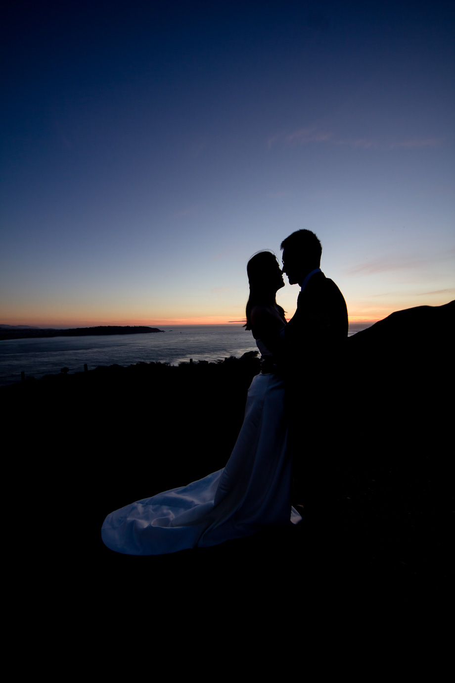 湾区华人婚纱摄影 Romantic sunset