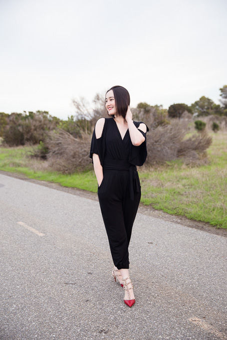 A walking shot of the birthday girl