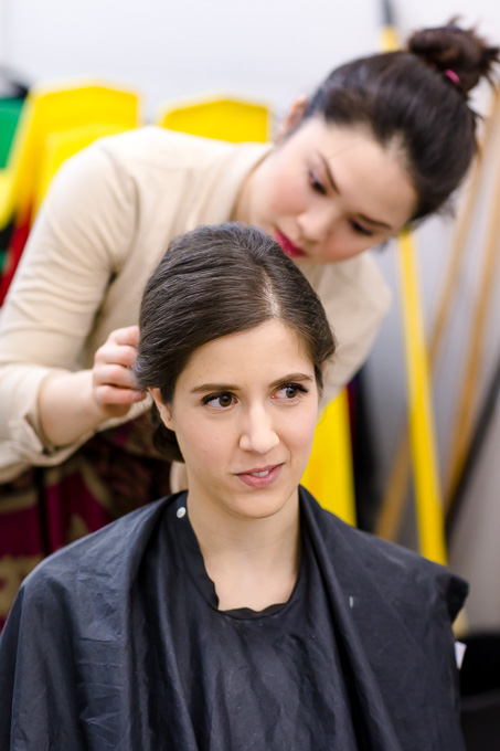 Getting ready moment