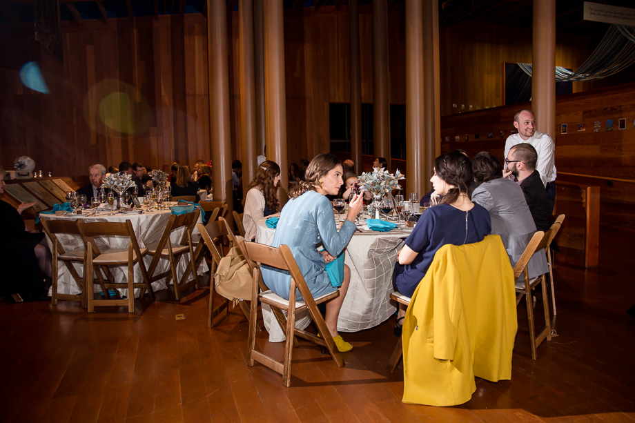 reception site at the redwood hall