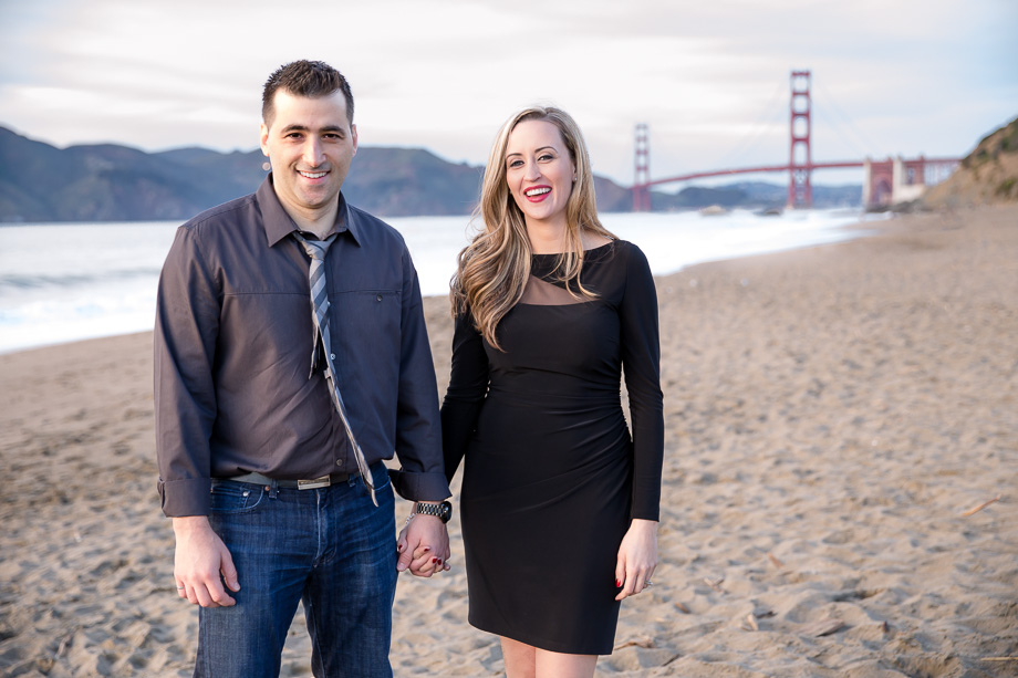 beautiful couple - silicon valley family photo