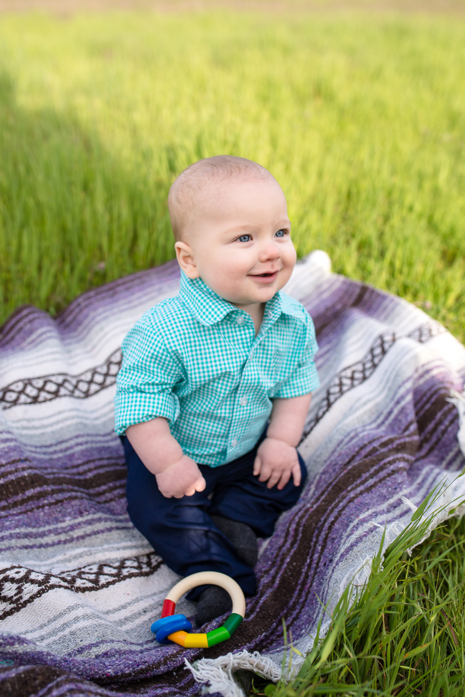 cute baby photo at arastradero preserve in palo alto