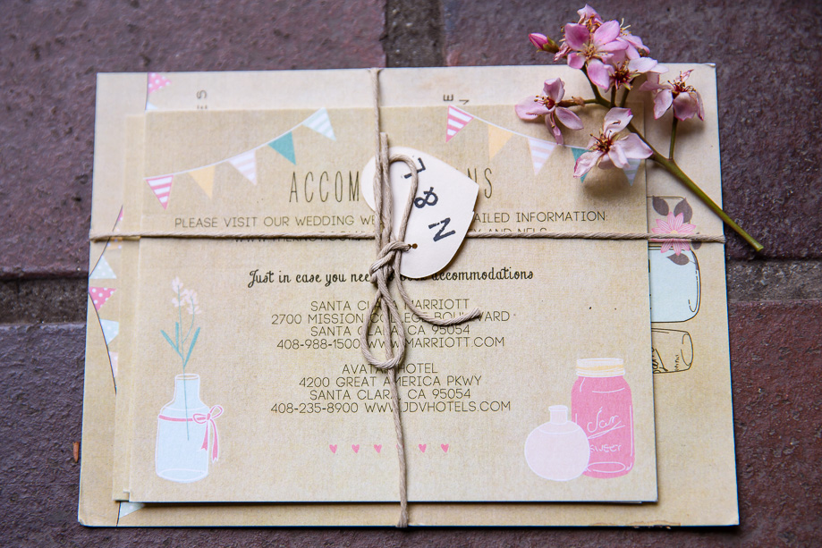 nel and lindseys wedding invitation