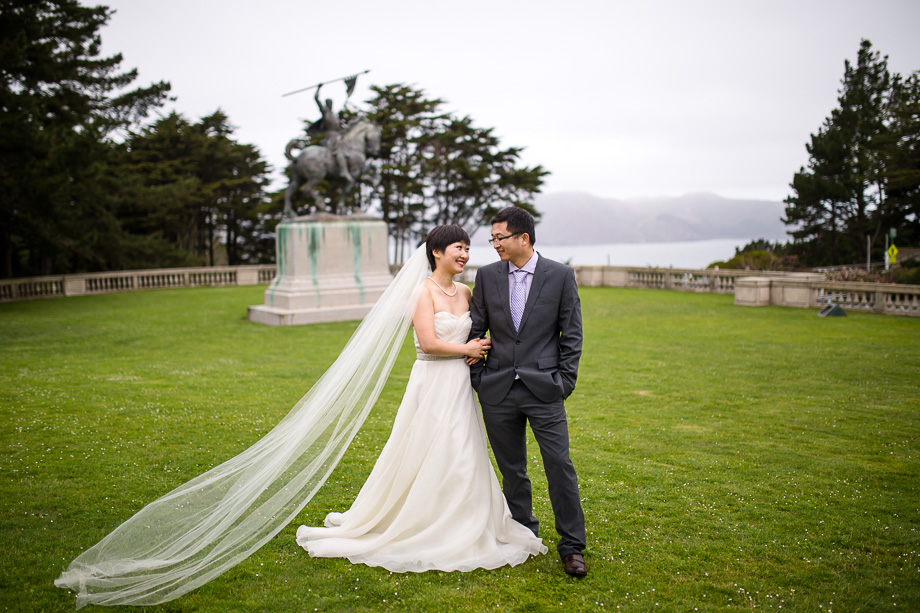 湾区旧金山浪漫婚纱摄影 Legion of Honor Wedding Portrait