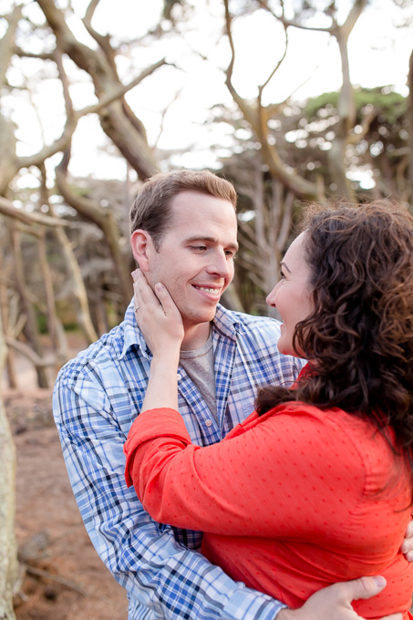 sweet couple portrait