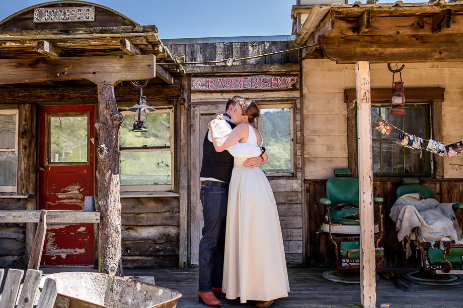 so happy to see each other on their wedding day
