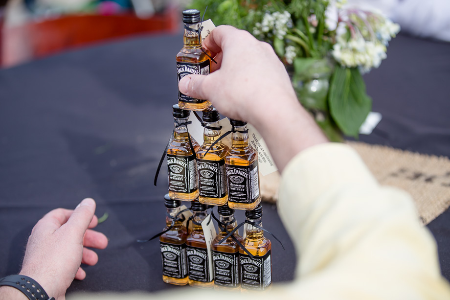 mini jack daniels tower - guest favor