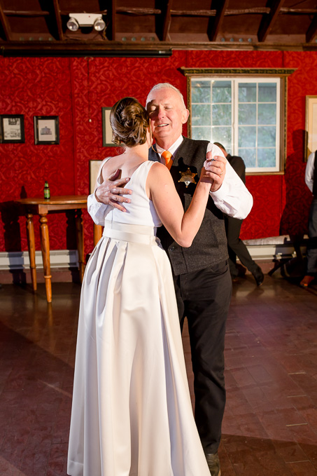 bride and father dance