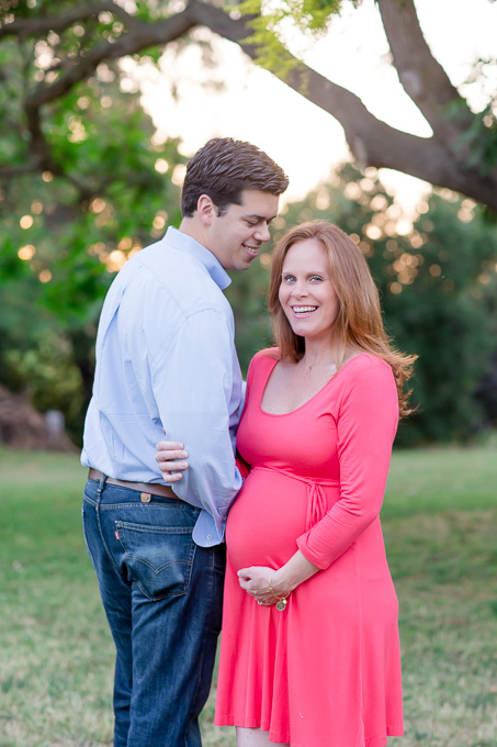 romantic maternity photo in Los Gatos