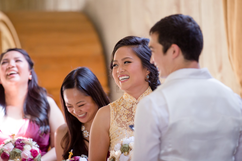 groom making his funny vows
