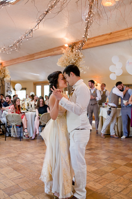 a romantic first dance