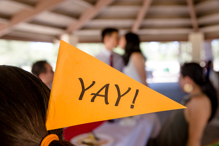 yay for the bride and groom