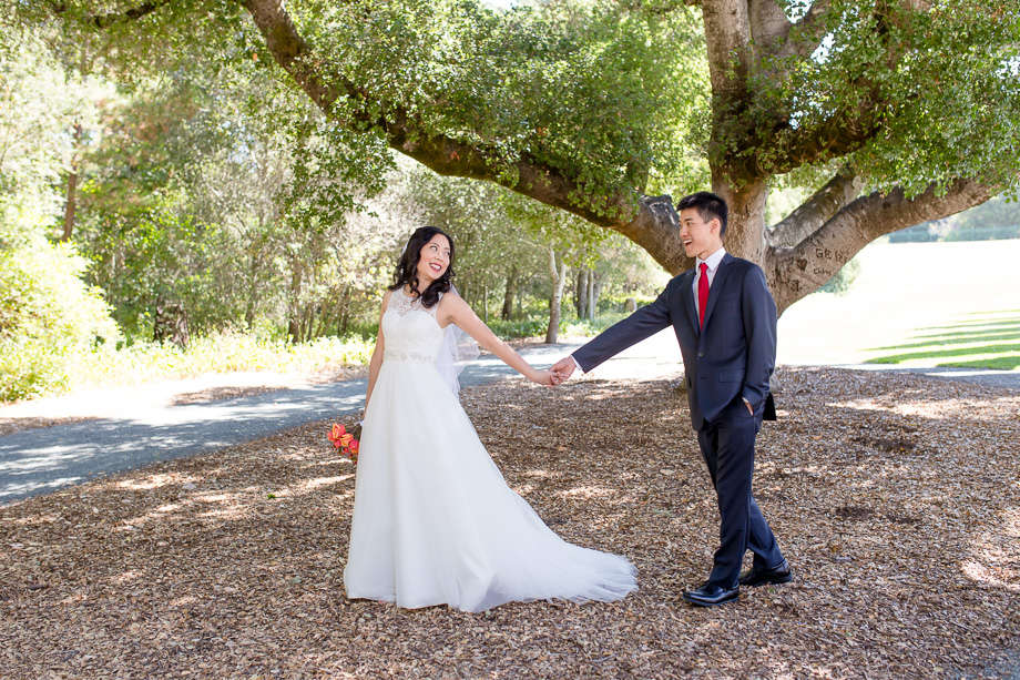 lovely photo of the bride and groom