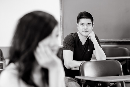 love at first sight in a classroom