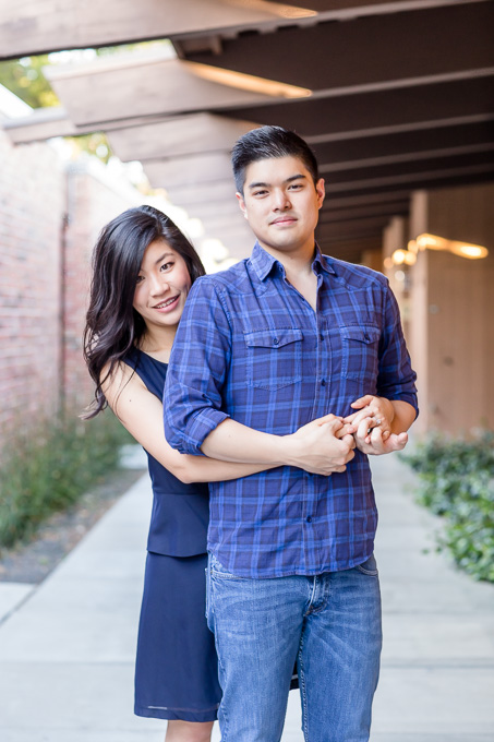 beautiful couple portrait
