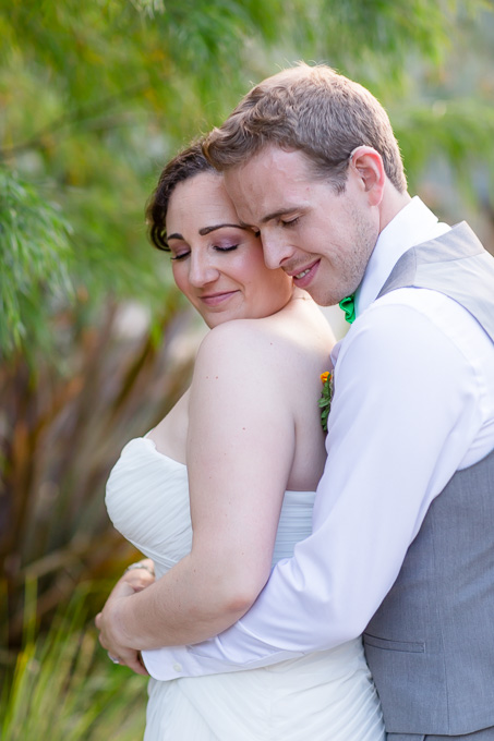wedding at the Falkirk garden
