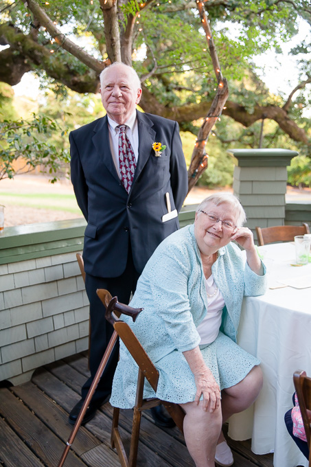 grandparents enjoying the newlyweds first dance