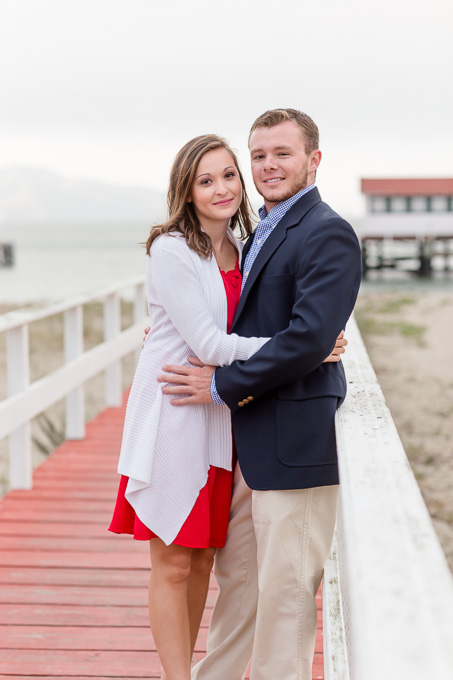beautiful couple at Crissy Field