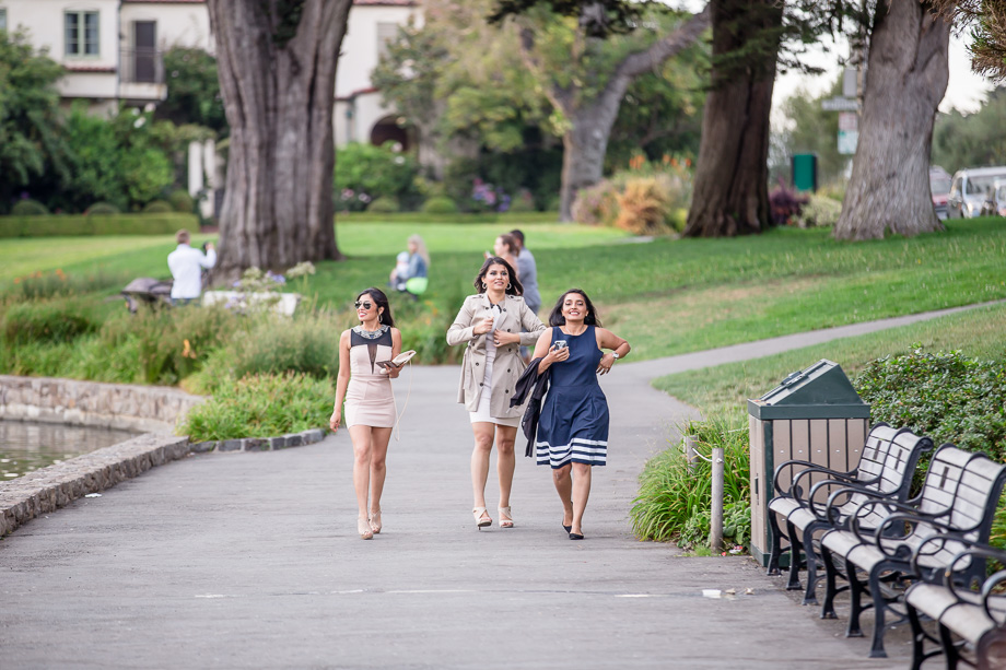 the girl we were waiting for showed up