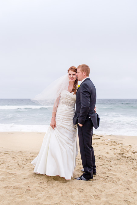 couple portrait on the beach