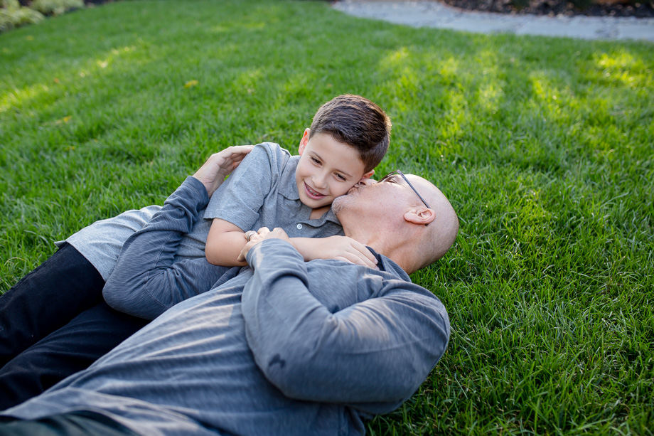 father-son bonding time