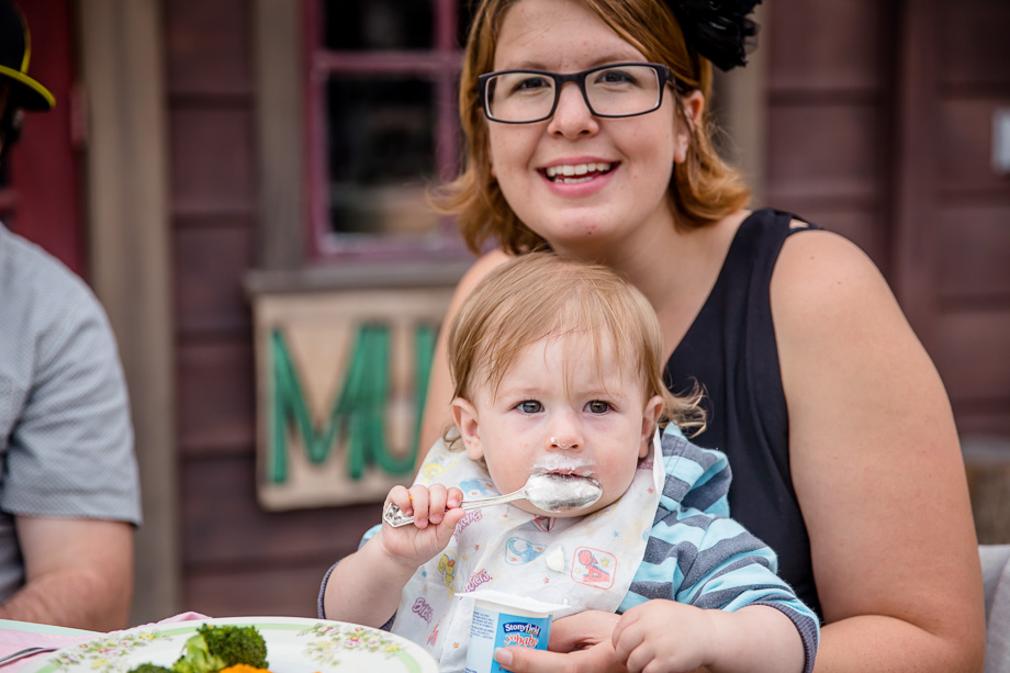 cute little wedding guest