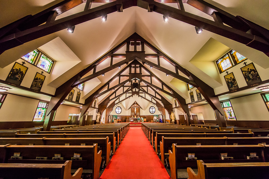 St. Anselm Catholic Church wedding - A Tale Ahead Photography