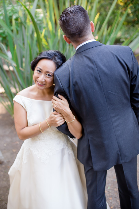 bride and groom portrait in Fairfax