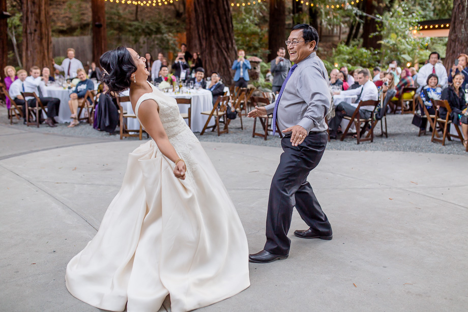 father daughter dance at Deer Park Villa