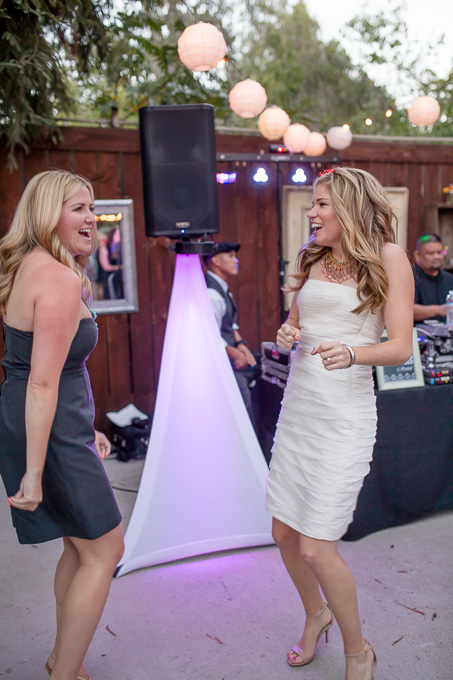 dance floor purple lighting