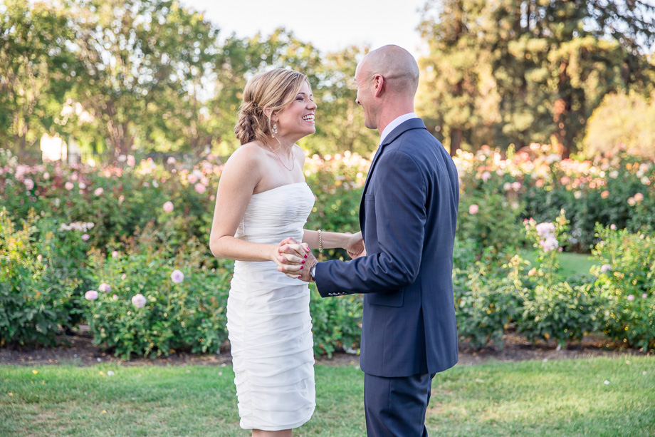 they were so happy to see each other the first time on their wedding day