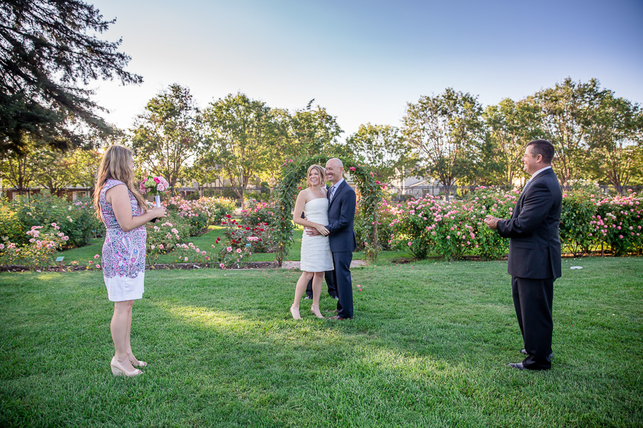 after wedding ceremony