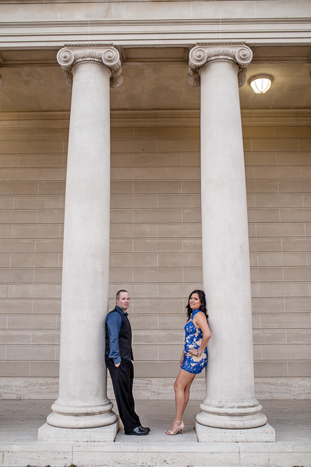 Greek Ionic column at Legion of Honor