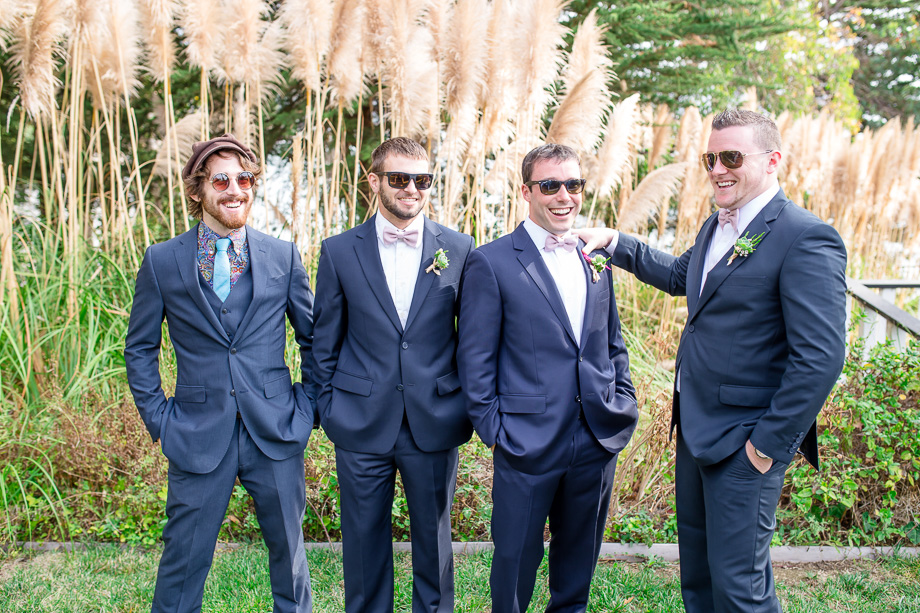 groomsmen with groom