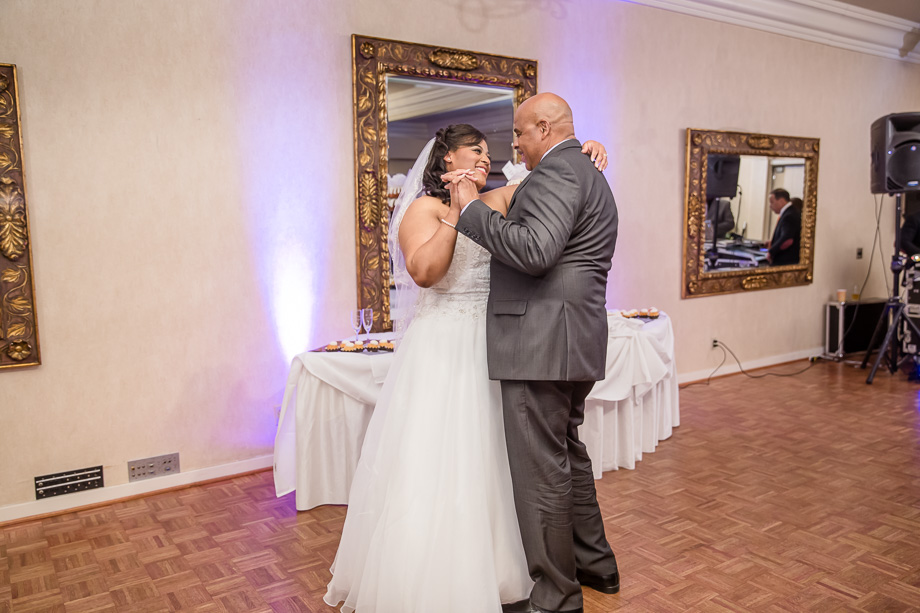 grandview pavilion wedding reception father daughter dance