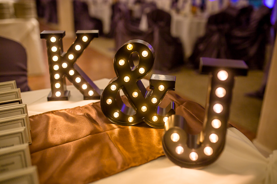 wedding sign on guest sign in table