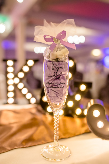 fancy champagne glass