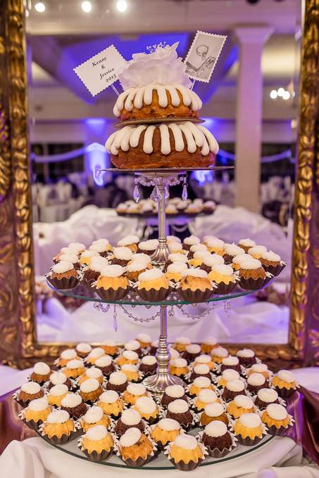 beautiful cupcake display