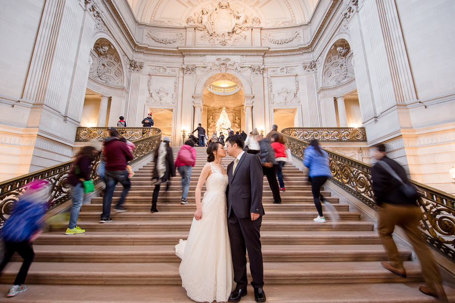 旧金山市政厅婚纱摄影